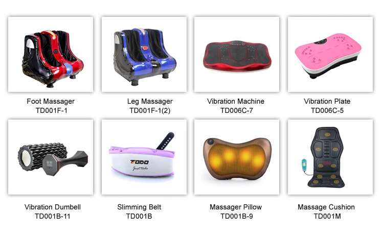 Happy Life Products Electrical Foam Massage Cushion Heating Seat Cushion and Car Massage Cushion