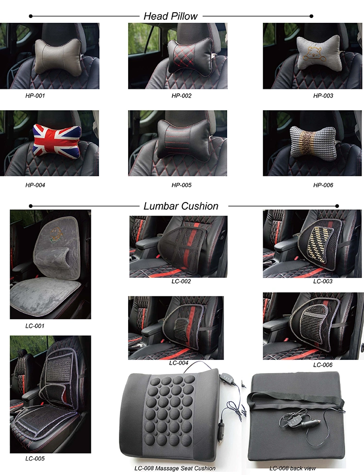 Backrest Lower Comfort Wheelchair Lumbar Car Seat Support Cushion