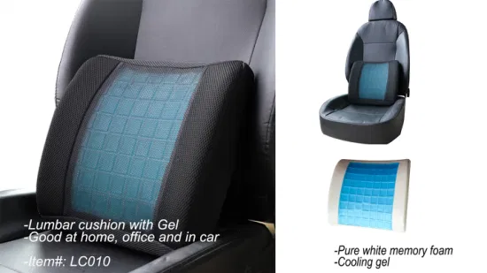 New Cooling Gel Back Support Intelligent 2022 Lumbar Support Cushion for Car Office Home